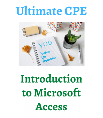 Introduction to Microsoft Access